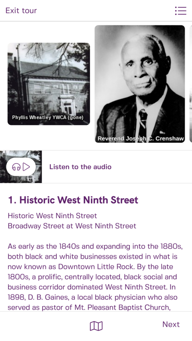 Arkansas Civil Rights History Screenshot