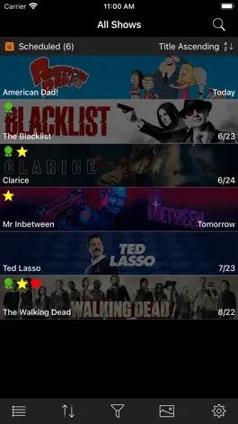 Game screenshot My TV Tracker hack