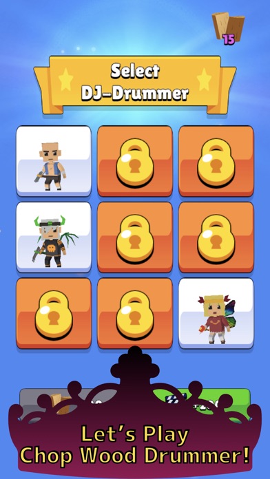 Chop Wood Drummer Screenshot