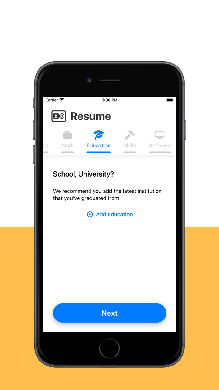Resume Builder - Professionals