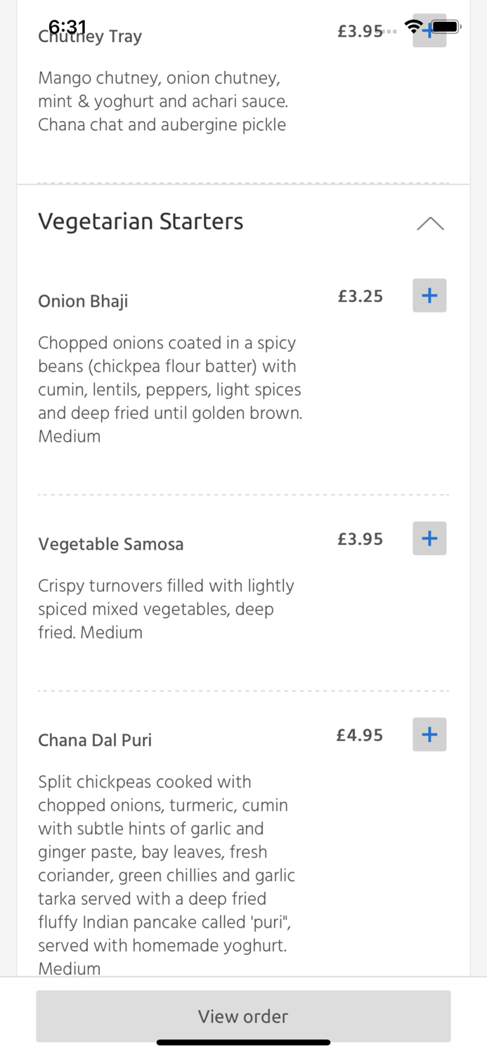 Zest of India Blackpool