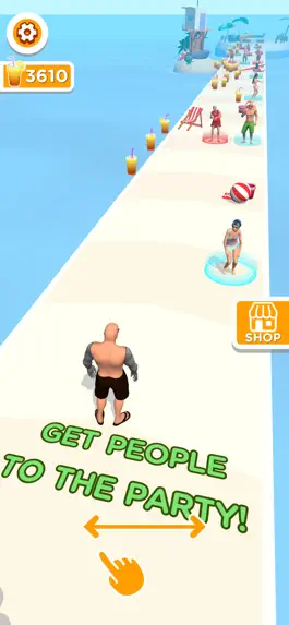 Game screenshot Beach Party Run 3D mod apk