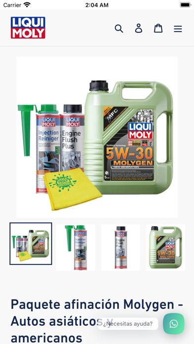 Liqui Moly Store Screenshot