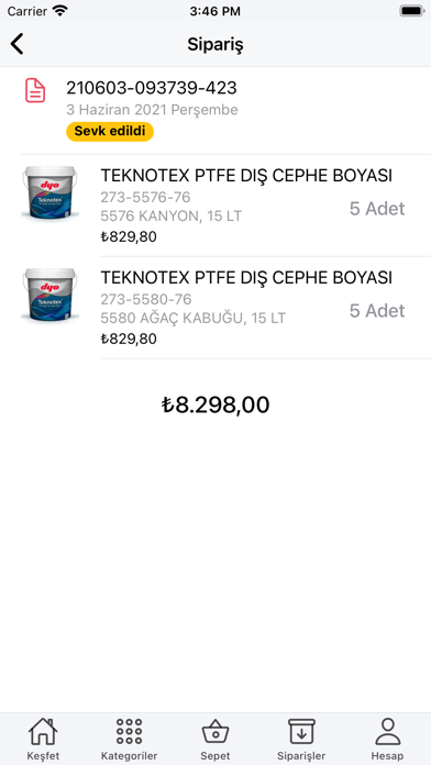Mert Boya Mobil Screenshot