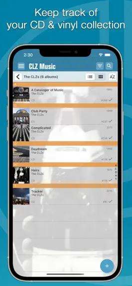 Game screenshot CLZ Music - CD & Vinyl Catalog mod apk