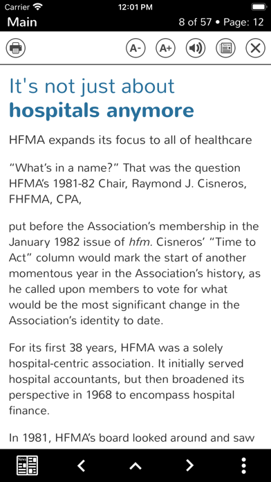 hfm magazine Screenshot