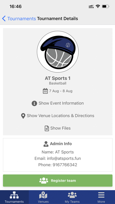 AT Sports Screenshot