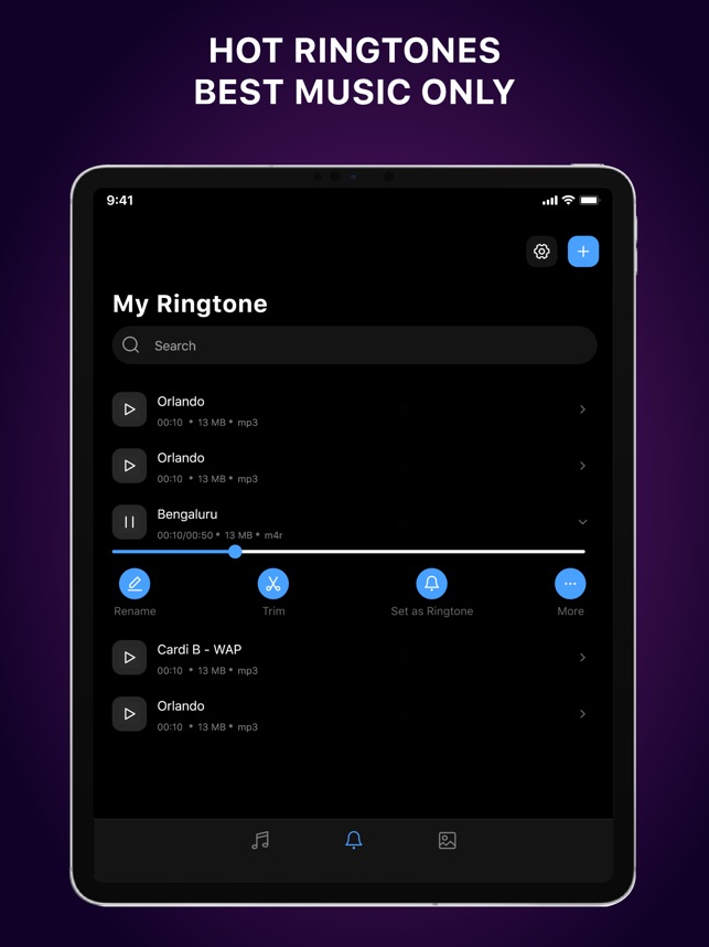 Ringtones for iPhone: Tunes on the App Store