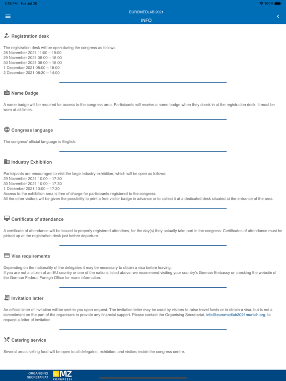 Screenshot #4 for EuroMedLab 2021