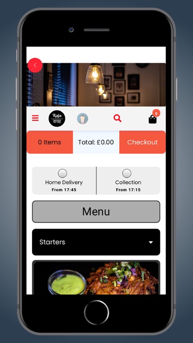 Raja Restaurant Screenshot