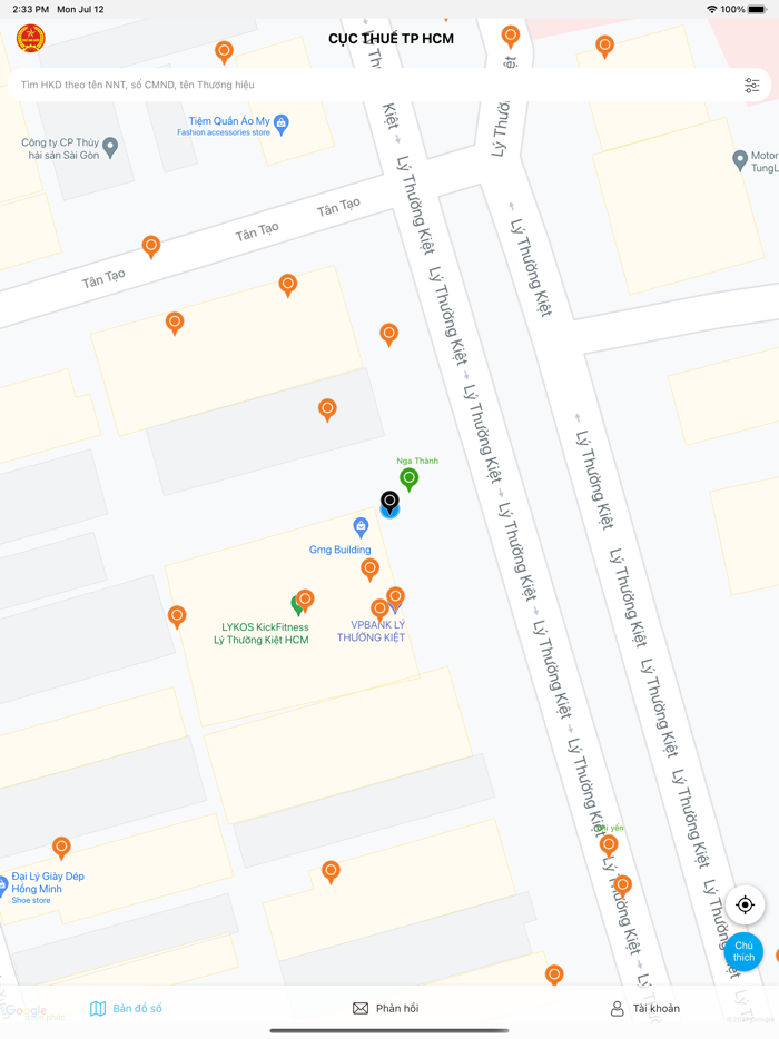 Bản Đồ Số HKD