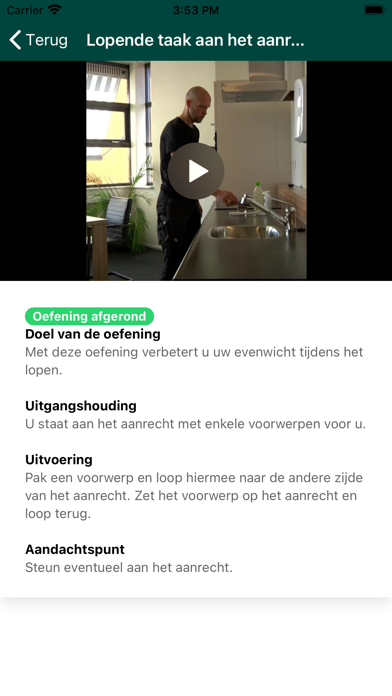 Oefenapp Maartenskliniek Screenshot