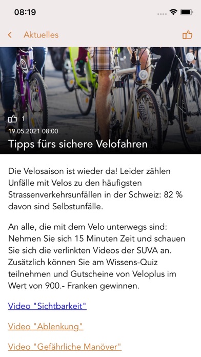 MVB-App Screenshot