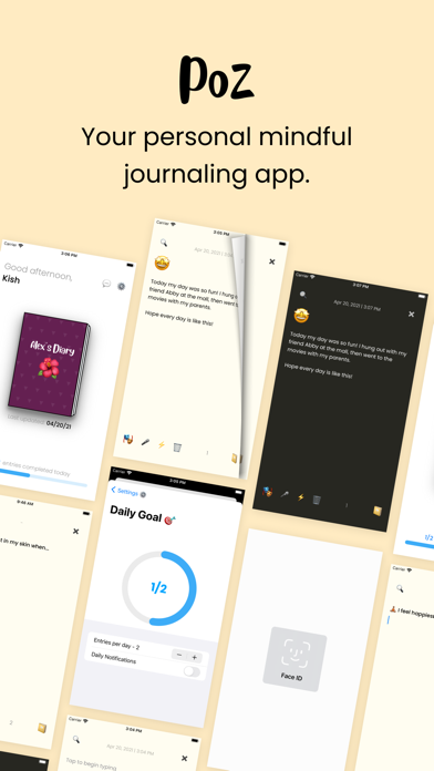 Poz Journal Screenshot