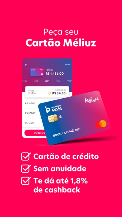 Méliuz: Cashback e Cartão