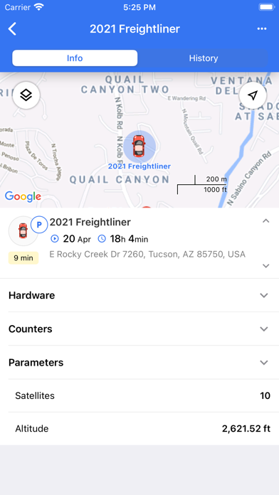 geosavi Tracks Screenshot