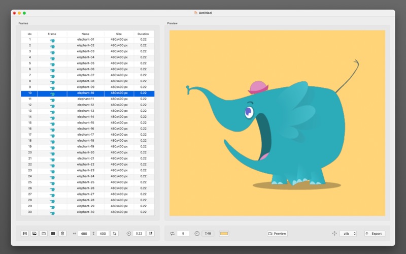 PNG Animator