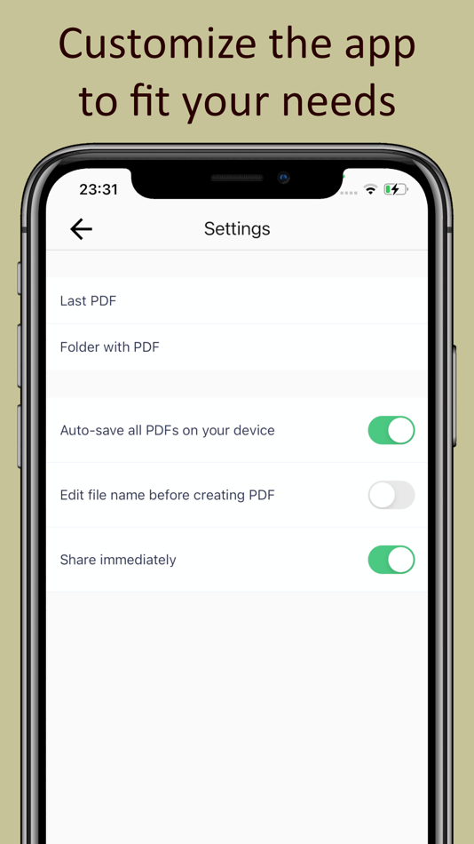#2. Photo to PDF - Just One Click (iOS) By: Belychev Sergei Nikolaevich, IP