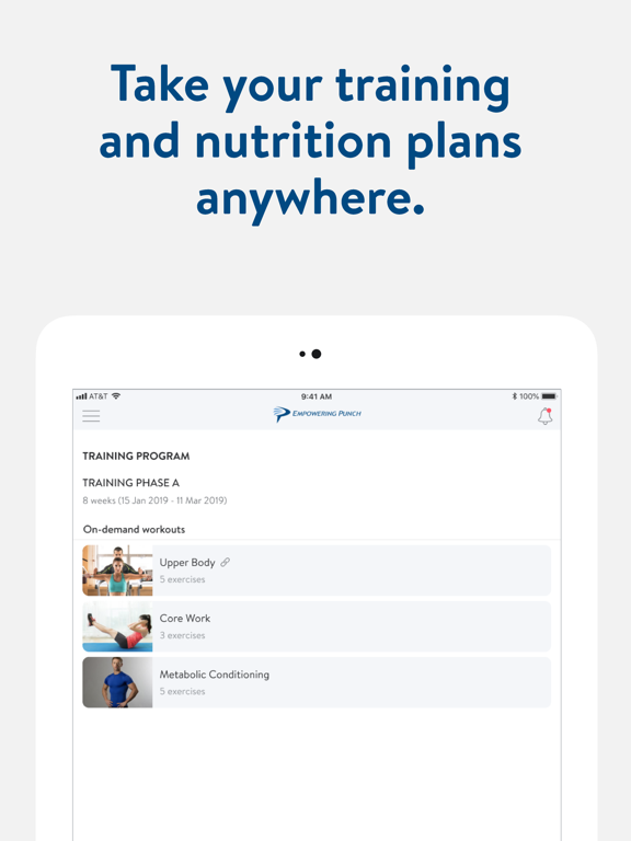 Screenshot #5 pour Empowering Punch Fitness