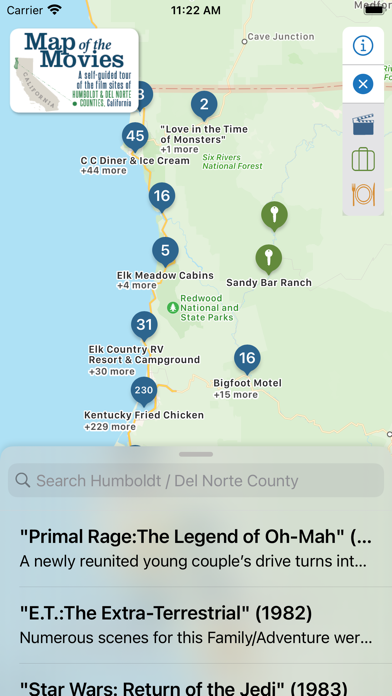 Map of the Movies Screenshot