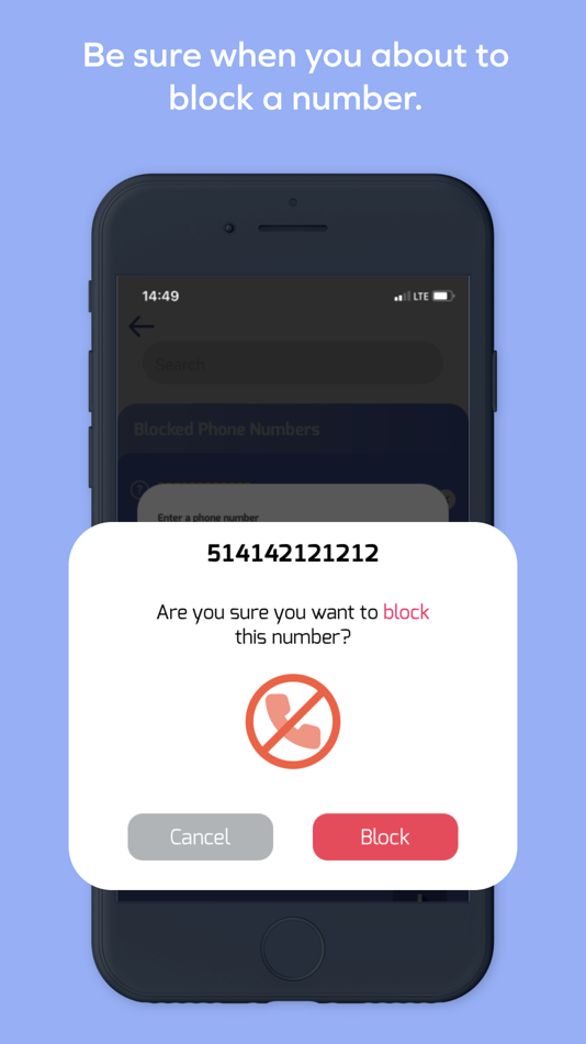 #6. Secure Call Blocker App (iOS) 由: Kuldeep Singh
