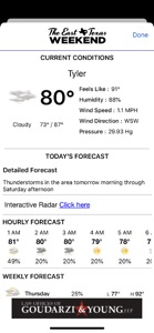 The East Texas Weekend screenshot #5 for iPhone