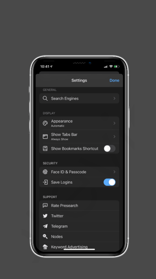 #5. Presearch Privacy Browser (iOS) By: Presearch.org Global Limited