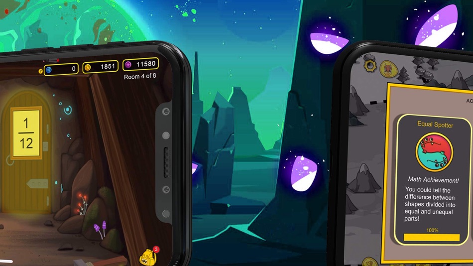 #6. Monsters vs Fractions (iOS) 由: SMART Technologies
