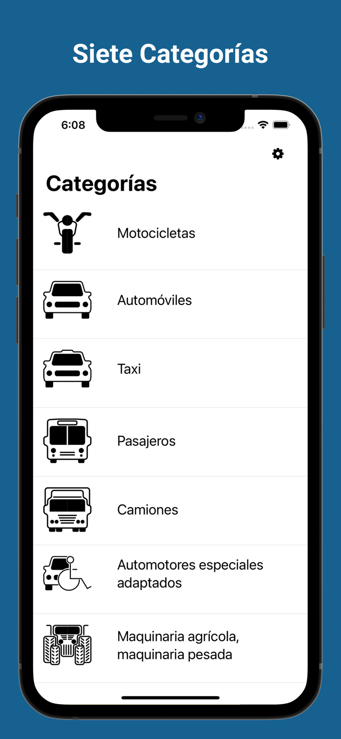 Examen de conducir Ecuador