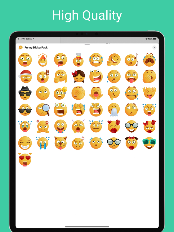 Very Funny Emoji Stickers
