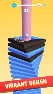 helix stack jump: fun 3d games iphone screenshot 3