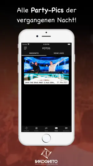 Inkognito Celle screenshot 4