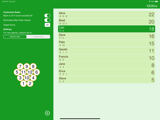 Screenshot #6 pour Mölkky