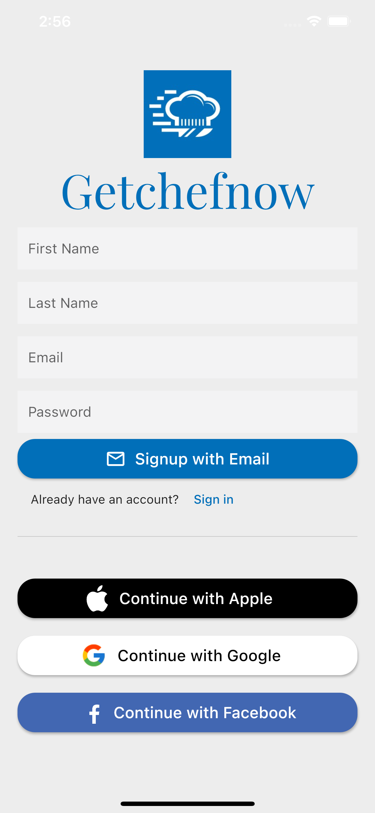 Getchefnow