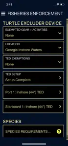 Fisheries Enforcement screenshot #2 for iPhone