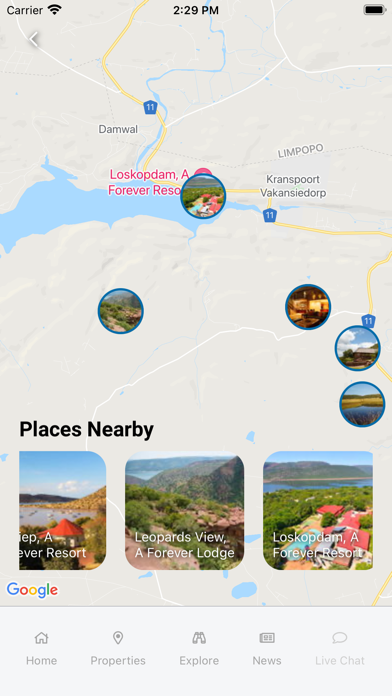 Forever Resorts South Africa Screenshot