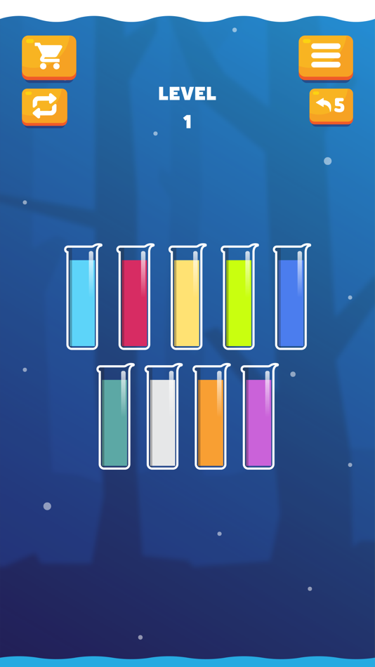 #1. Water Sort - Perfect Pouring (iOS) 来自: Onetap Co.,Ltd