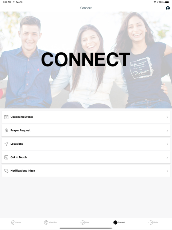 Victory Outreach Int'l iPad screenshot 3 - Lifestyle app