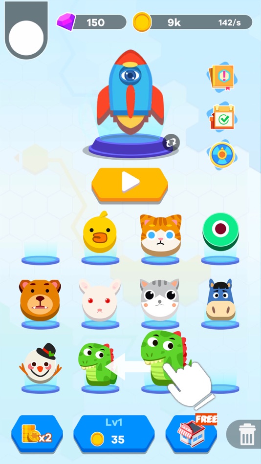 #1. Merge Hexsnake (iOS) От: 荣健 杜