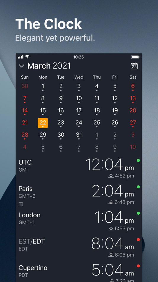 #1. The Clock by seense (iOS) 由: Fabrice Leyne