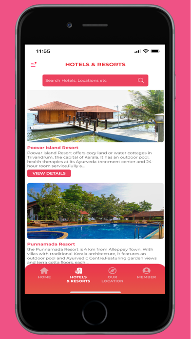 Orchid Hospitality & Holidays Screenshot