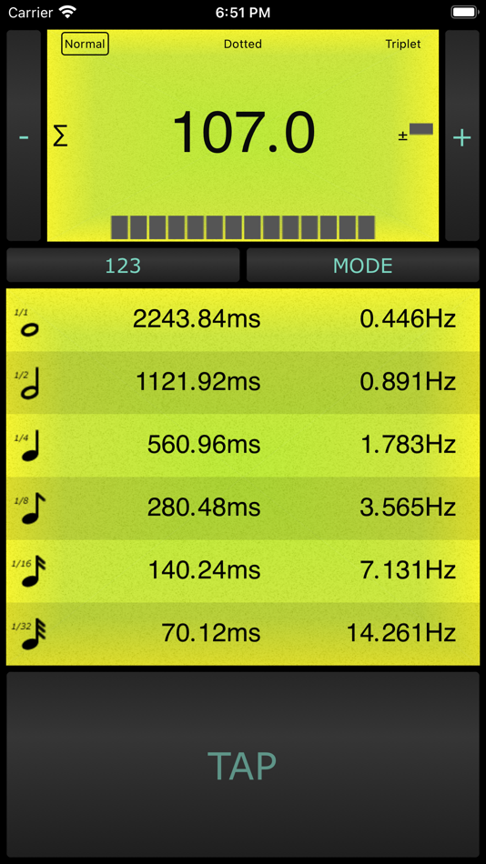 BPM Tap Tempo - 2.2 - (iOS)