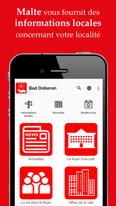 Screenshot #1 pour Malte-App