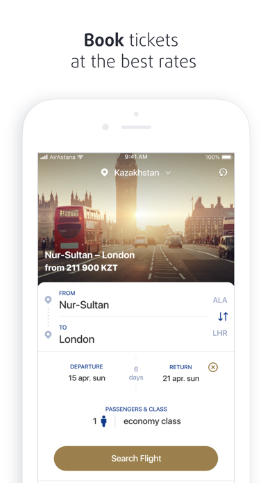 Air Astana Screenshot