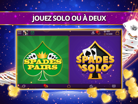 Screenshot #5 pour VIP Spades - Atout Pique