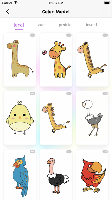 Animals Coloring and paintingのおすすめ画像4