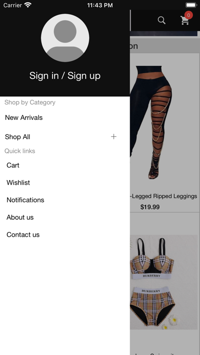 House of R.E.D Boutique LLC Screenshot