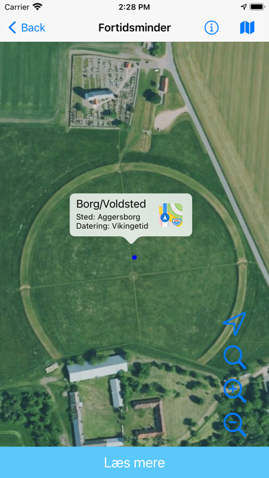 Fortidsminder i Danmark Screenshot