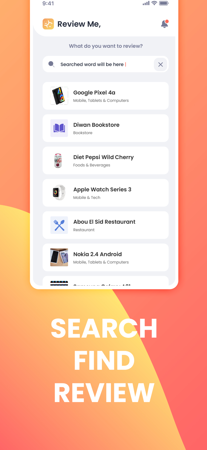 Review Me productsand Services