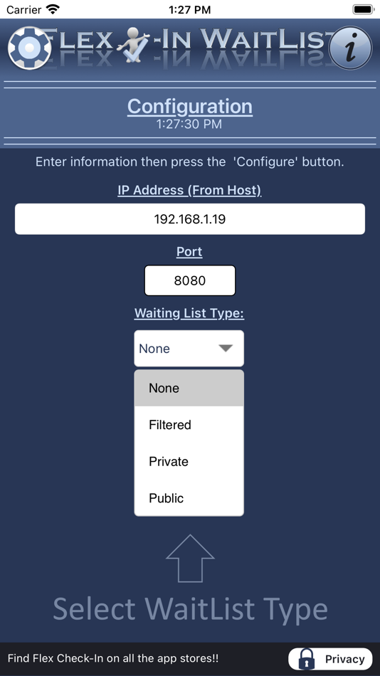 #2. Flex Check-In WaitList (iOS) Podle: George Ceaser